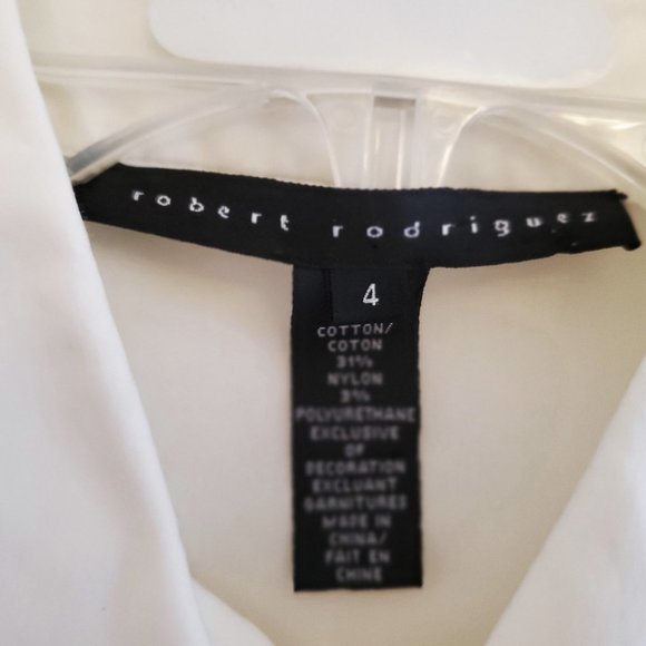 WINTER WHITE Designer DRESS **HOST 🤍🤍 PICK** BY ROBERT RODRIGUEZ - Picture 9 of 15